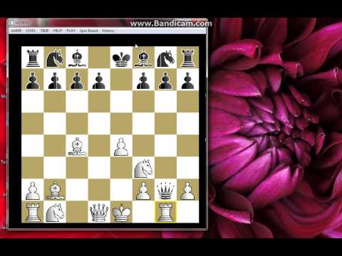 BIRD vs LASKER prihvaceni Danski gambit #127 sah i mat
