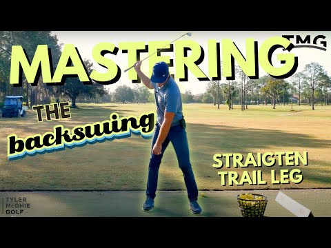 Mastering the Backswing: Straighten Trail Leg for Better Golf