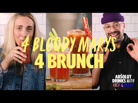 4 Bloody Mary Recipes 4 Brunch! | Bloody Mary Masterclass