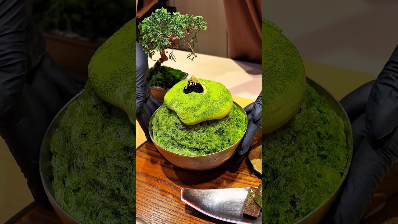極上の抹茶かき氷が食べれるお店！6隻は争奪戦！【店名】銀座ひいらぎ　#japanesefood