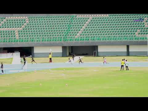 10-11 years girls 200m. Heat 1. 28.50sec. Ghana Junior Olympics 2026.