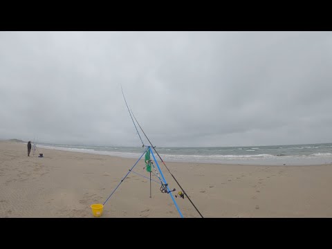 Bass Fishing on Dinas Dinlle Beach | North Wales