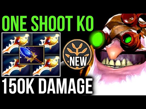 [World of war Dota]  4x DIVINE RAPIER SNIPER - Scepter Build Dota 2 Patch 7.07 New Meta Ca