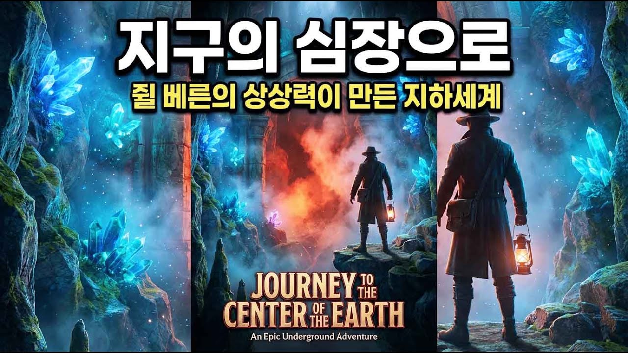 발밑이 3천 km, 당신은 뛰어내릴 수 있나요? 미지의 땅, 쥘 베른의 《지구 속 여행》