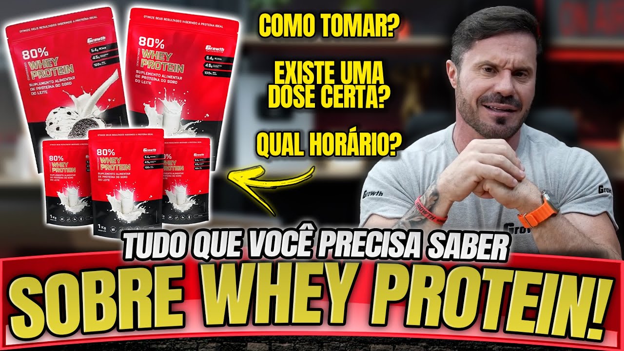 TUDO QUE VOCÊ PRECISA SABER SOBRE WHEY PROTEIN – MASTER CLASS RENATO CARIANI