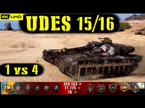 World of Tanks UDES 15/16 Replay - 6 Kills 12.2K DMG(Patch 1.7.0)