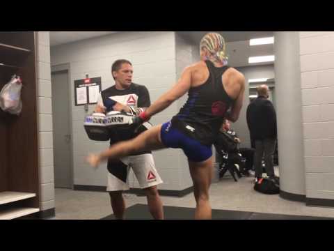 Herrig walkout song vs Kailin Curran