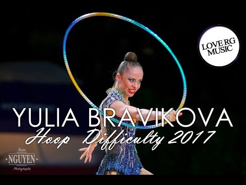 Yulia Bravikova Hoop Difficulty 2017