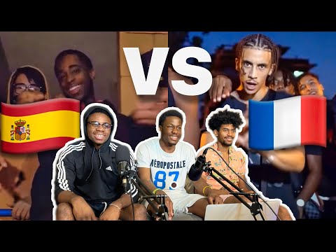 AMERICANS REACT | FRENCH DRILL 🇫🇷 VS SPANISH DRILL 🇪🇸