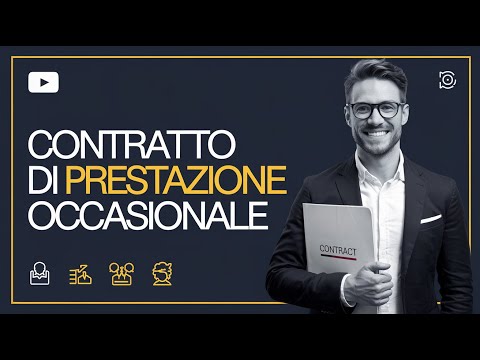 Contratto di PRESTAZIONE OCCASIONALE: cosa devi sapere