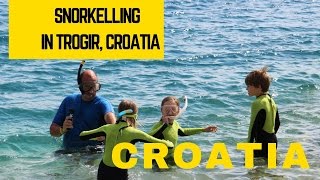 LifeinourVan - Snorkelling in Trogir, Croatia
