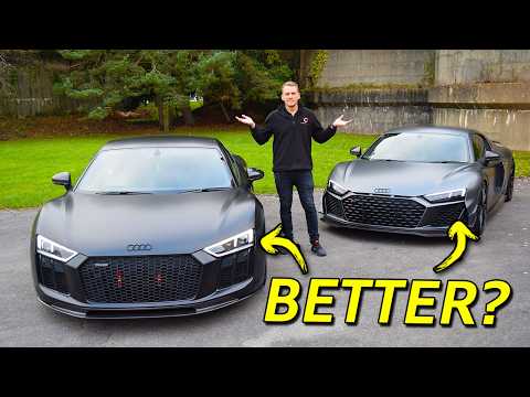 Comparing The Audi R8 Facelift & R8 Pre-Facelift