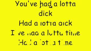 Bloodhound Gang   The Ballad Of Chasey Lain with lyrics