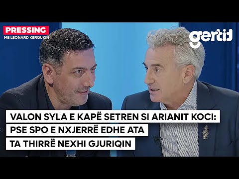 Valon Syla e kapë setren si Arianit Koci - Pse nuk po e nxjerrë edhe ata – Ta thirrë Nexhi Gjuriqin