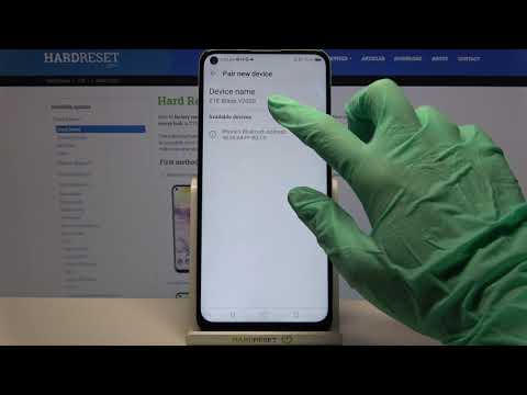 How to Connect Bluetooth Device with ZTE Blade V2020 – Bluetooth Connection