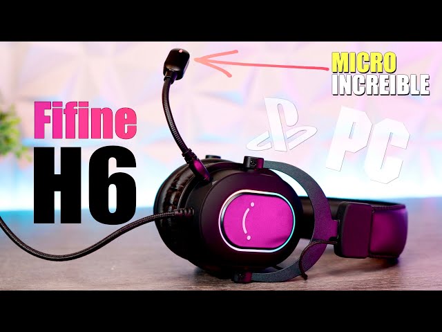 Vídeo relacionado con FIFINE Auriculares con Cable y Microfono, RGB Auriculares Gaming PC PS4 PS5 con 7.1 Sonido Envolvente, con 3 Modo EQ, RGB, Almohadillas Blandas para Los Oídos