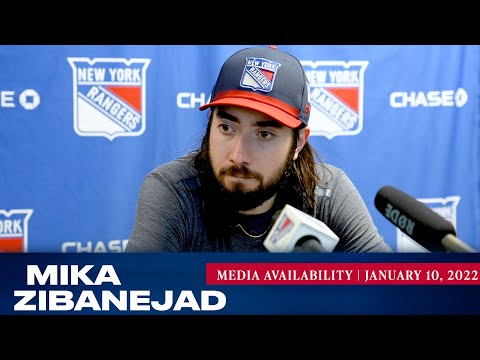 New York Rangers: Mika Zibanejad Postgame Media Availability | Jan. 10, 2022