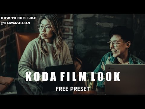 How to get koda film look like @itskaiwan|kodafilm free dng preset