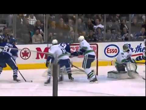 Canucks @ Leafs - Joffrey Lupul Goal