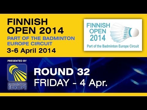 R32 - XD - A.Yartsev / E.Kosetskaya vs M.Sahlberg / C.Nistad - 2014 Finnish Open