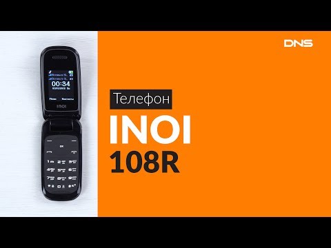 Мобильный телефон INOI 108R красный - Видео