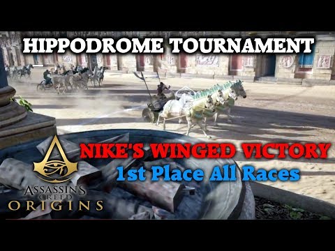 Assassin's Creed Origins - Nike´s Winged Victory - Hippodrome Tournament - 1st Place All Races
