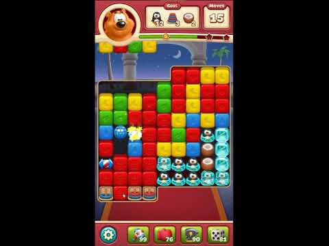 Toon Blast Level 3442 - NO BOOSTERS 🐻🐺🐱 | SKILLGAMING ✔️