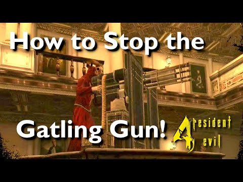 Mini Boss Battle- Stop the Red Robed Monk!  (Resident Evil 4 Tips on Oculus)