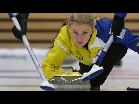 CURLING: SWE-CAN World Junior Chps 2015 - Women Draw 4 HIGHLIGHTS