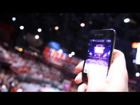 Diffusion du film Paris Gym 2015 à bercy dans les gradins !