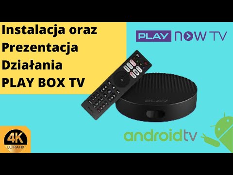 Instalacja i test działania Nowego Dekodera Play Box Tv 4K HDR  - Zmiana kanałów EPG VOD działanie