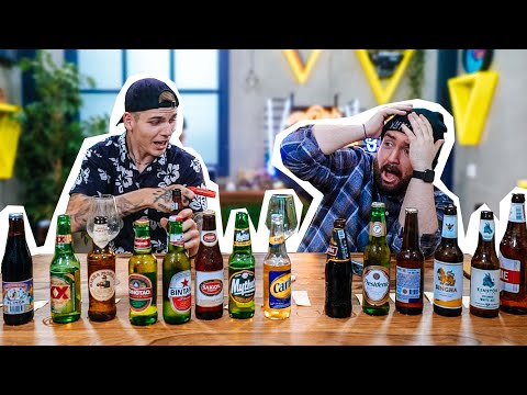 Der große BIERTEST (16 LÄNDER) mit @MOOO__