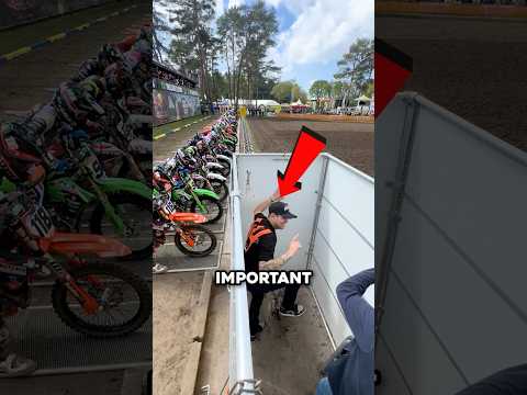 The Most Important Job In Motocross 😱