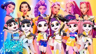 😈🎵 My Talking Angela 2 | K-POP DEMON HUNTERS | New Cosplay  Makeover🔥✨