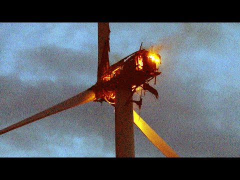 Windrand brennt in der Müritz-Region