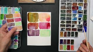 Nice Paints (Good luck finding them) Supervision Lightfast Granulating Colors Set 1 Review