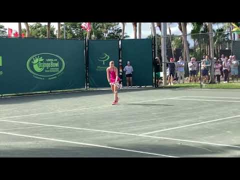 Klugman ITF OB girls final 2023