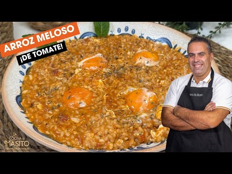 Arroz meloso de tomate