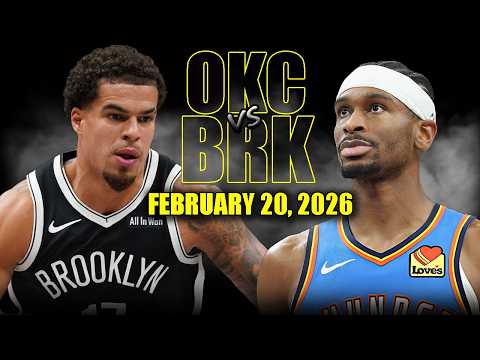 Oklahoma City Thunder 105 - Brooklyn Nets 86
