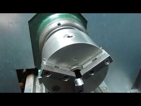 How to cutting lathe soft jaws on diy CNC lathe.