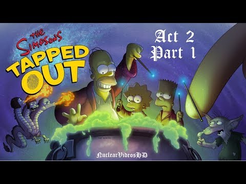 The Simpsons Tapped Out: "Treehouse of Horror" 2017 (Act 2) Pt.1