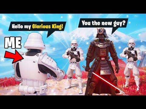 I Pretended I'm a *STORMTROOPER* in Fortnite
