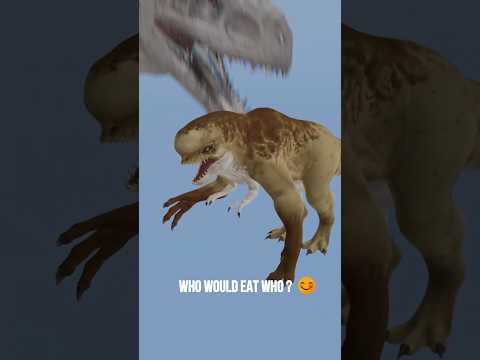 Dino eat dino | indominus rex vs distortus rex