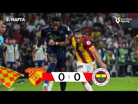 Göztepe (0-0) Fenerbahçe - Highlights/Özet | Trendyol Süper Lig - 2025/26
