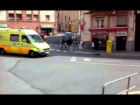 Ambulancia SEM112 de urgencia