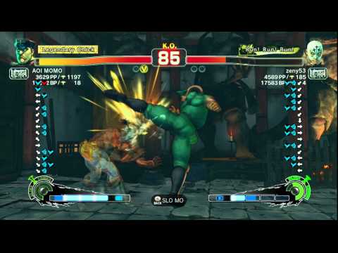 USFIV~ M.Bison (AOI MOMO) vs.  El Fuerte (zeny53) HD