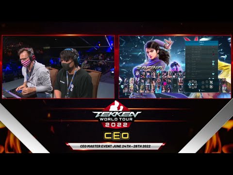 CEO 2022 Tekken 7 TOP 8 - DONUTS USG GEN vs CASUAL KODEE