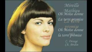 Kadr z teledysku La Terre promise tekst piosenki Mireille Mathieu