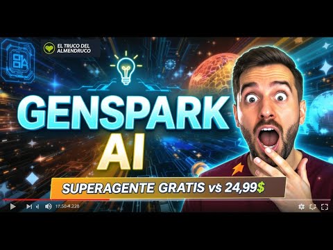 🚀 GENSPARK AI: El SUPERAGENTE que Reemplaza 15 Apps 🤖✨