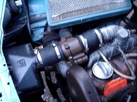 1983 Passat Turbo Kompressor CompreX Diesel VersuchsTräger von ABB / BBC 1" Hand ...